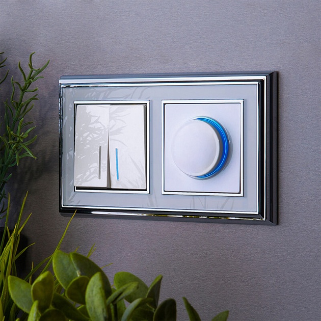 Диммер с подсветкой Werkel белый W1142101 4690389155260 изображение 9 Диммер с подсветкой Werkel белый W1142101 4690389155260 Фото № 9