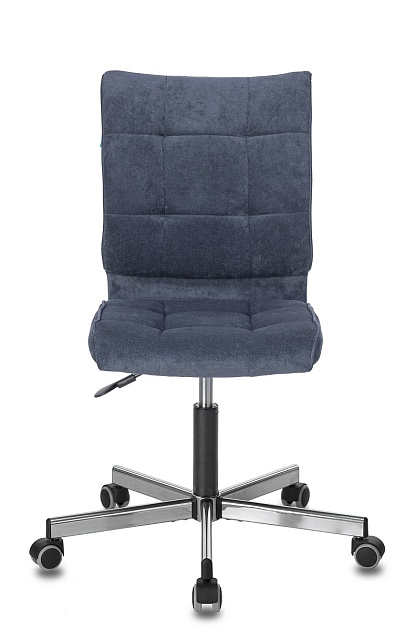 Офисное кресло Бюрократ темно-синий велюр CH-330M/LT-27 Фото № 2