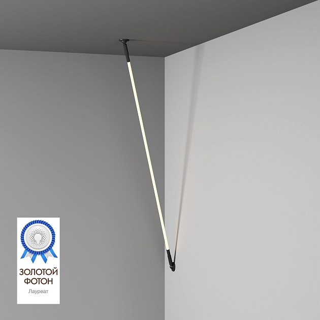 Настенно-потолочный светодиодный светильник Denkirs Flex DK7503-BK изображение 1 Настенно-потолочный светодиодный светильник Denkirs Flex DK7503-BK Фото № 1