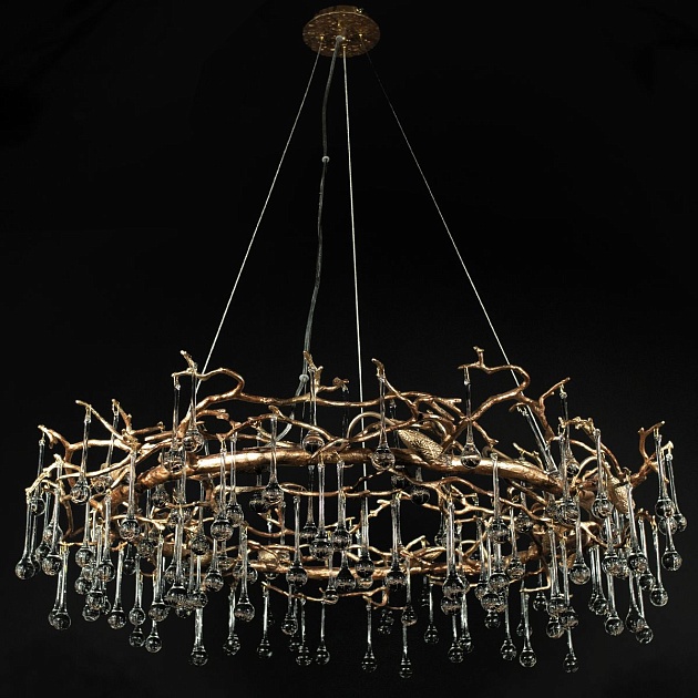 Подвесная люстра Loft IT Bijout 10068/1000 GB изображение 11 Подвесная люстра Loft IT Bijout 10068/1000 GB Фото № 11