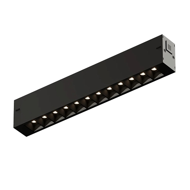 Трековый светодиодный светильник Denkirs Smart Grill DK8001-BK Фото № 3