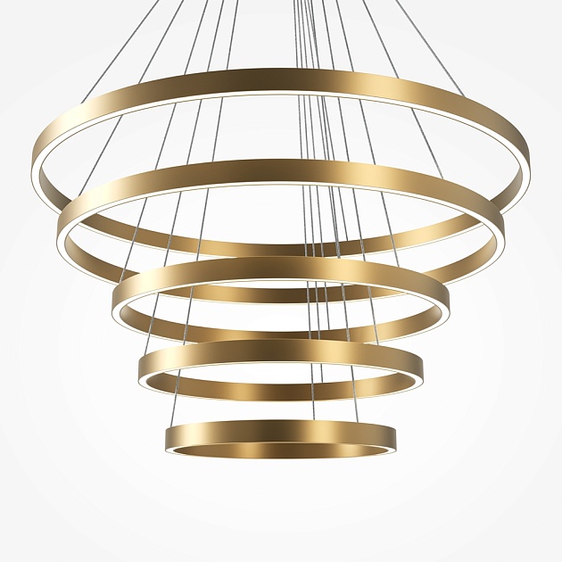 Подвесной светодиодный светильник Maytoni Rim MOD058PL-L200BSK Фото № 4