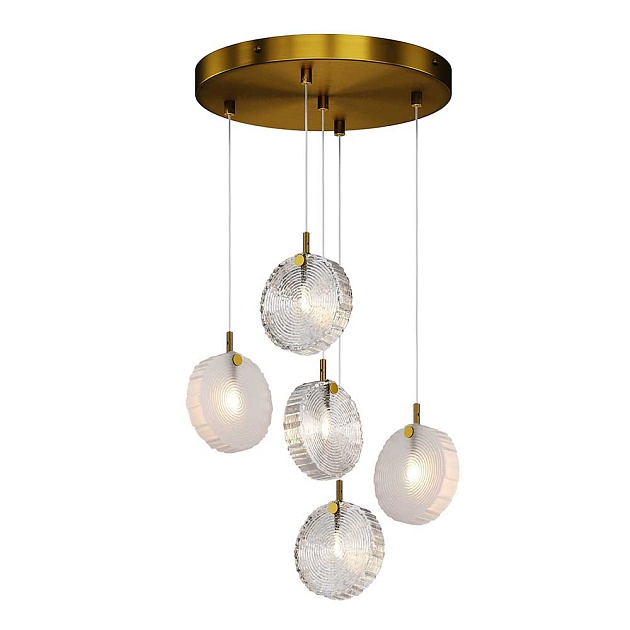 Подвесная люстра Maytoni Frozen MOD254PL-05BS изображение 1 Подвесная люстра Maytoni Frozen MOD254PL-05BS Фото № 1