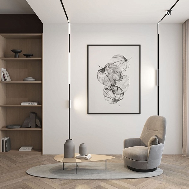 Трековый светодиодный светильник Denkirs Smart Linear DK8005-BK изображение 7 Трековый светодиодный светильник Denkirs Smart Linear DK8005-BK Фото № 7