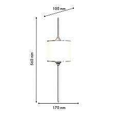 Настенный светильник Favourite Kreisel 4567-2W 1