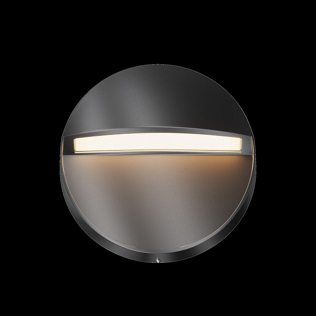 Уличный настенный светодиодный светильник Maytoni Mane O046SL-L3B3K Фото № 5