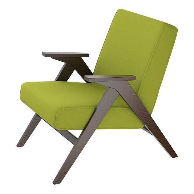 Кресло Мебелик Весна Вест шпон 008377 Фото № 1