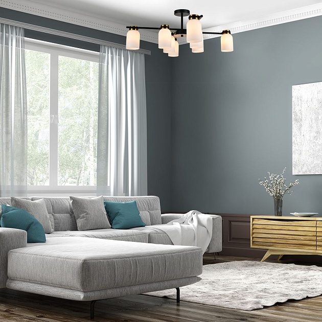 Потолочная люстра Escada Madison 1151/8P изображение 2 Потолочная люстра Escada Madison 1151/8P Фото № 2