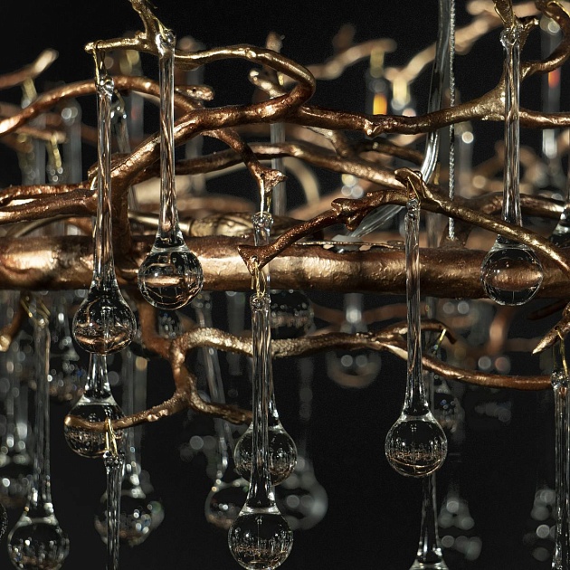 Подвесная люстра Loft IT Bijout 10068/1000 GB изображение 9 Подвесная люстра Loft IT Bijout 10068/1000 GB Фото № 9