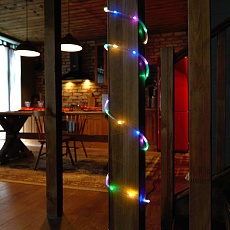 Светодиодная гирлянда Feron CL587 линейная Мини Дюралайт мультиколор с контроллером, 15м, c питанием от сети 220V 51462 1