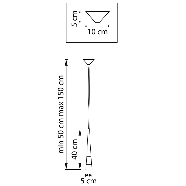 Подвесной светодиодный светильник Lightstar Cone 757013 изображение 5 Подвесной светодиодный светильник Lightstar Cone 757013 Фото № 5