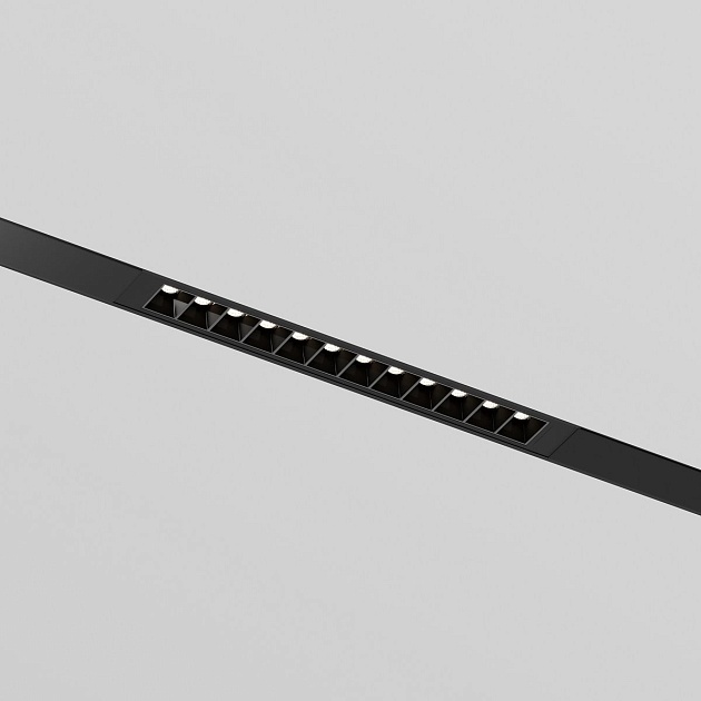 Трековый светодиодный светильник Denkirs Simple Grill DK8201-BK Фото № 2