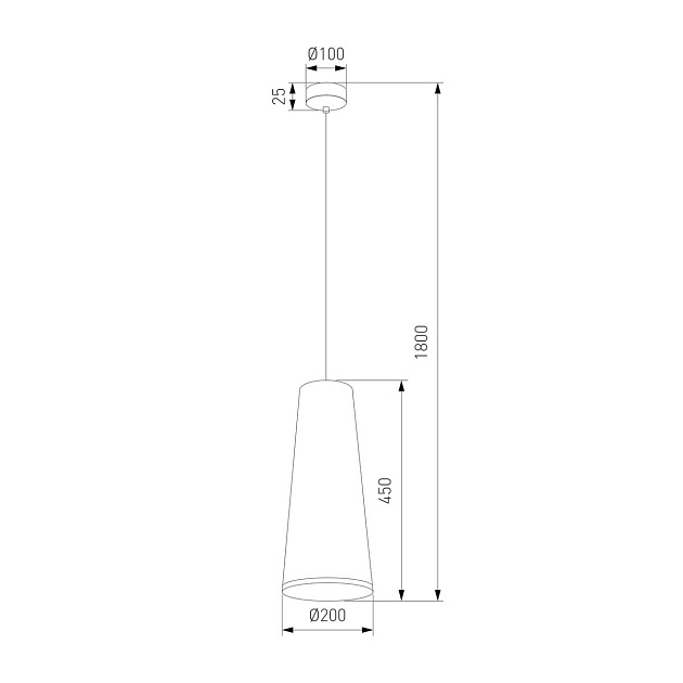 Подвесной светильник TK Lighting 10085 Zing Фото № 3