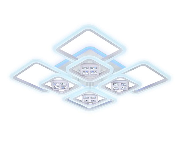 Потолочная светодиодная люстра Ambrella light Ice FA289 изображение 4 Потолочная светодиодная люстра Ambrella light Ice FA289 Фото № 4
