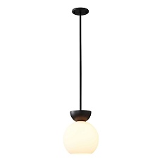 Подвесной светильник iLamp Mono P6079-1 BK+WH 1