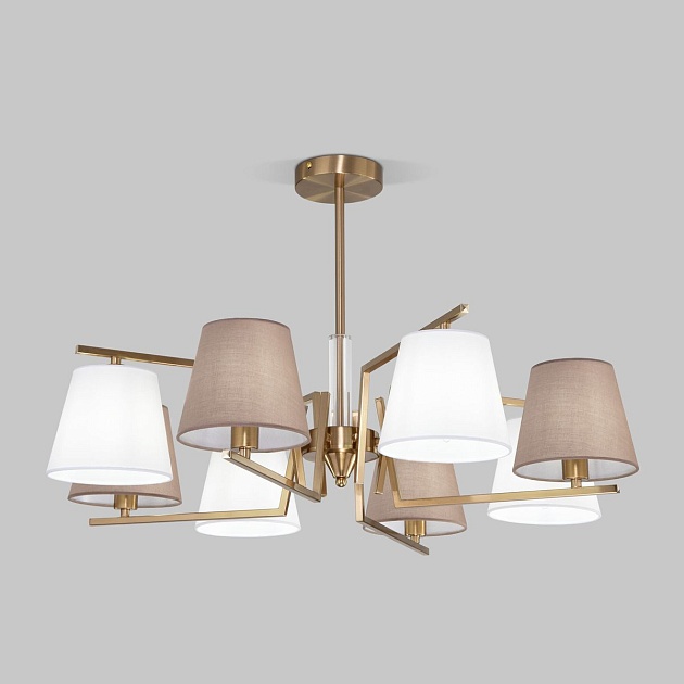 Потолочная люстра Eurosvet Ozark 60149/8 латунь Фото № 1