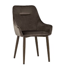 Кухонный стул Stool Group Диана велюр коричневый (ножки дерево) MC101-2 KD HLR-49