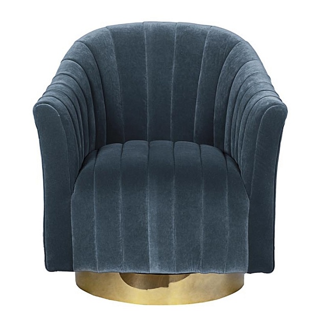 Кресло Garda Decor 48MY-W2588 LTB GO Фото № 1