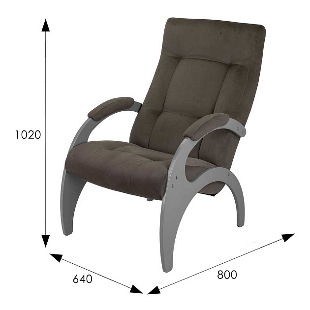 Кресло Мебелик Пири 008204 Фото № 3