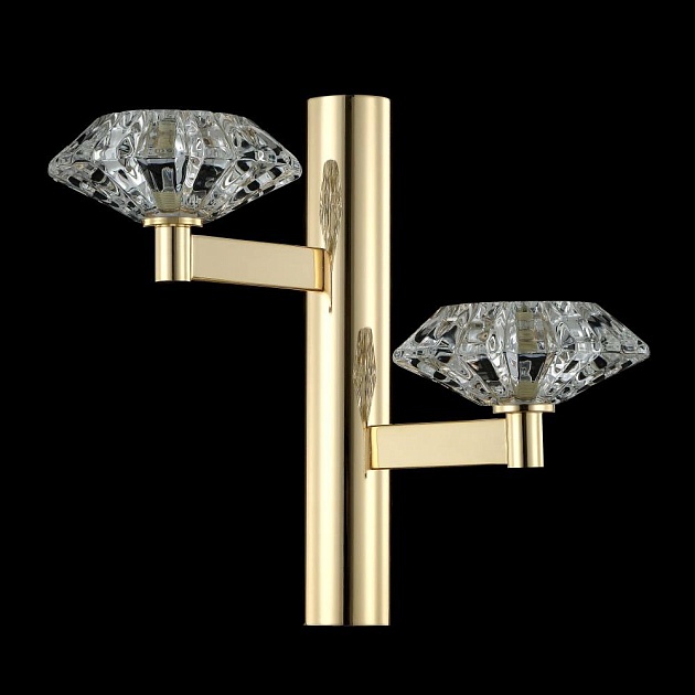 Бра Crystal Lux Rebeca AP2 Gold Фото № 5