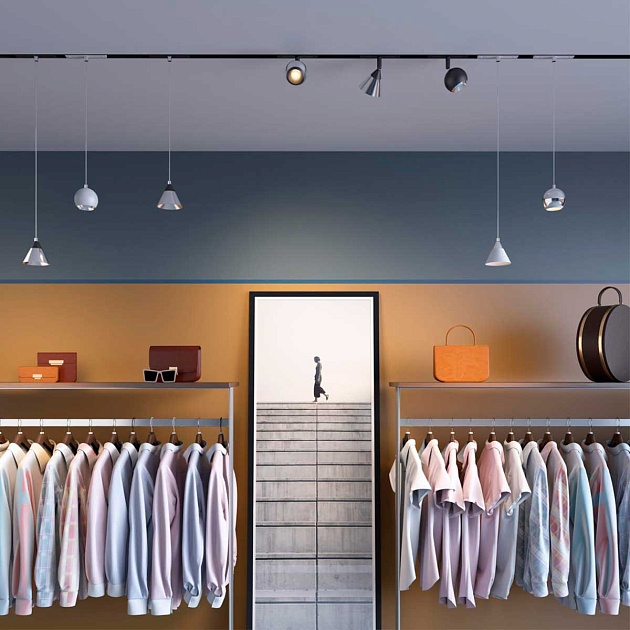 Трековый низковольтный светодиодный светильник Novotech Shino Flum 358394 Фото № 6