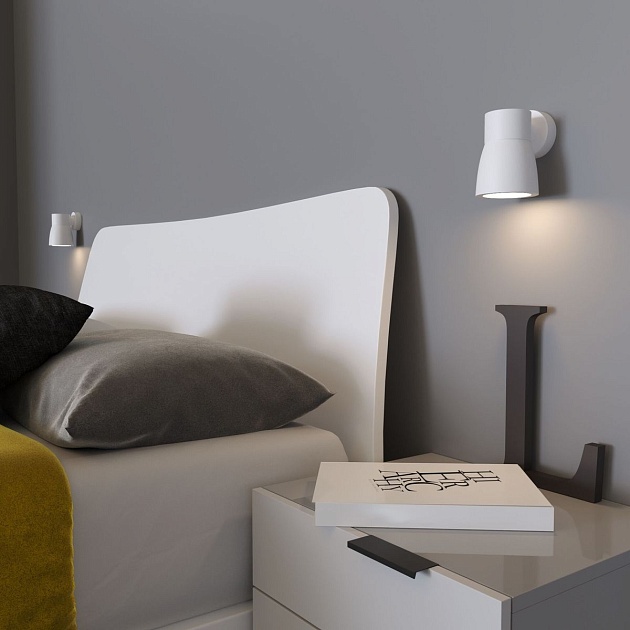 Бра Elektrostandard Cono MRL 1027 белый a061048 Фото № 4