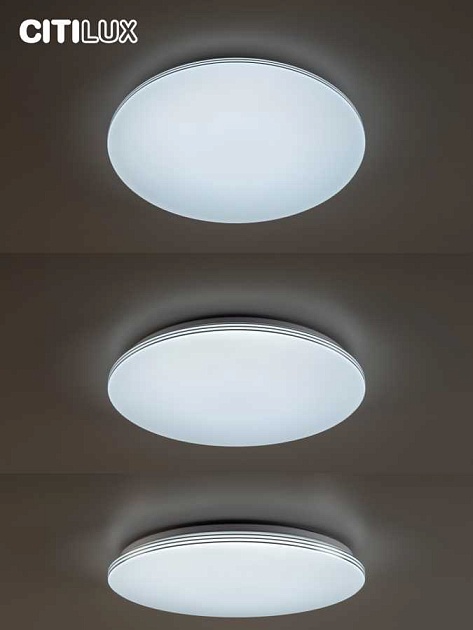 Потолочный светодиодный светильник Citilux Симпла CL714680G изображение 2 Потолочный светодиодный светильник Citilux Симпла CL714680G Фото № 2