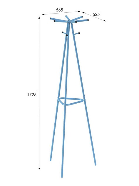 Напольная вешалка Мебелик Галант 217 007156 Фото № 3