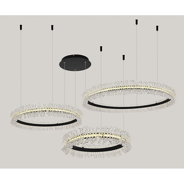 Подвесная светодиодная люстра Kink Light Лаура 08246,19PA Фото № 1