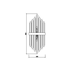 Бра Vele Luce Clarinetto VL3314W32 1
