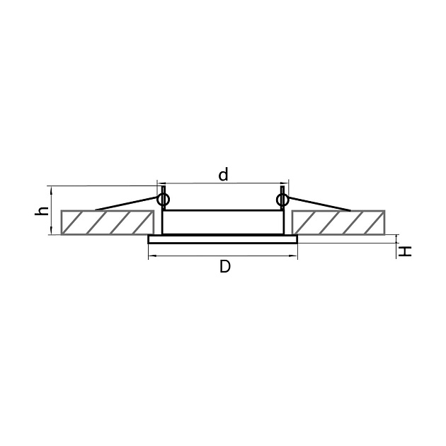 Встраиваемый светильник Lightstar Tensio 212117 изображение 2 Встраиваемый светильник Lightstar Tensio 212117 Фото № 2