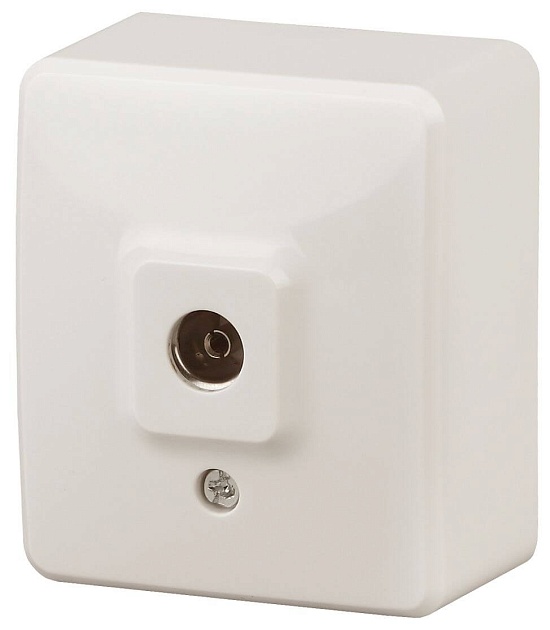 ТВ-розетка одиночная ЭРА Эксперт 11-3201-02 Б0020725 Фото № 1