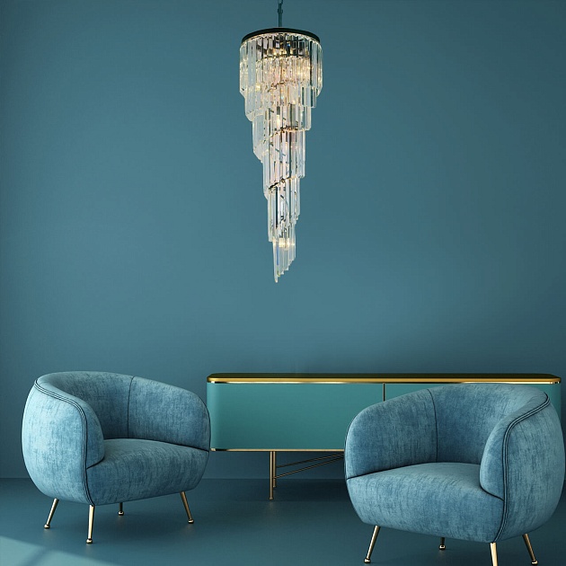 Каскадная люстра Divinare 3011/01 SP-11 изображение 7 Каскадная люстра Divinare 3011/01 SP-11 Фото № 7