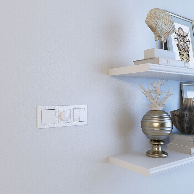 Выключатель Werkel Hammer одноклавишный белый W1210001 4690389154966 изображение 2 Выключатель Werkel Hammer одноклавишный белый W1210001 4690389154966 Фото № 2