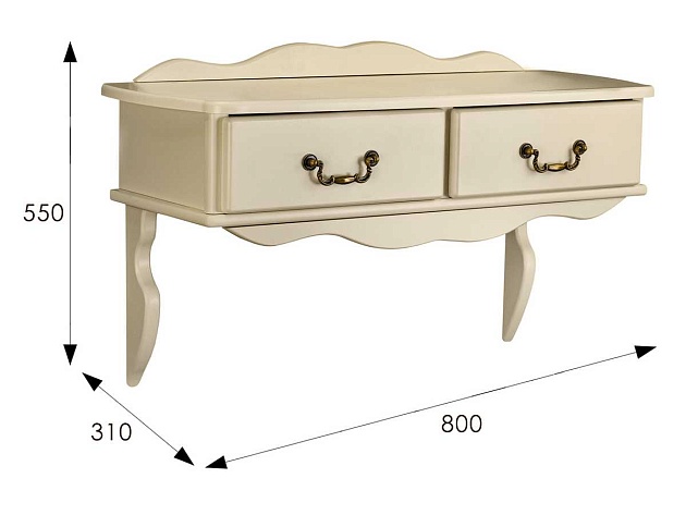 Консоль Мебелик Берже 20 008149 Фото № 3