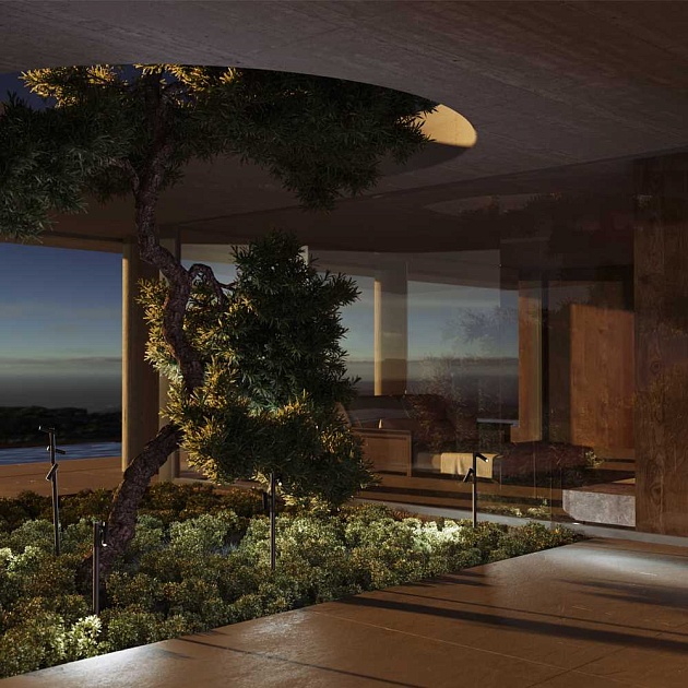 Садово-парковый светильник Maytoni Outdoor O494FL-L30B3K Фото № 8