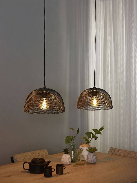 Подвесной светильник Lucide Mesh 78387/02/30 изображение 5 Подвесной светильник Lucide Mesh 78387/02/30 Фото № 5