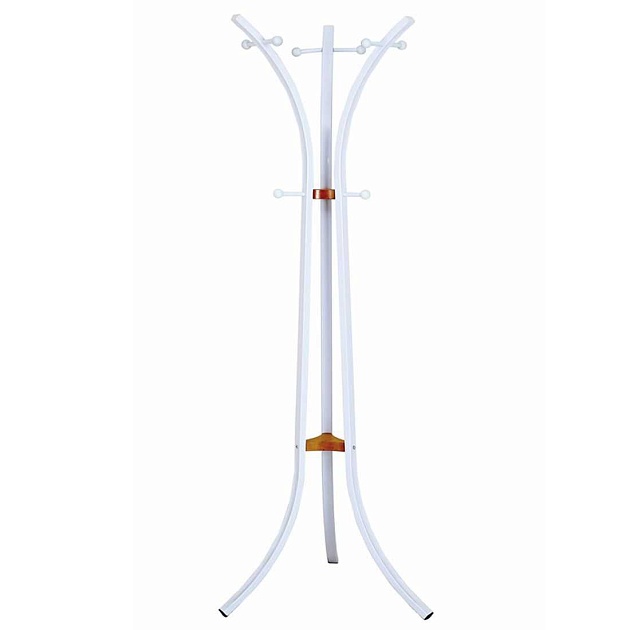 Напольная вешалка AksHome Spiner белый, металл 69043 Фото № 1