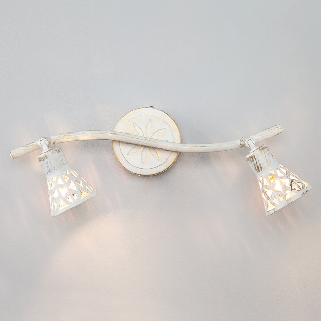 Спот Eurosvet 20027/2 белый с золотом Фото № 1