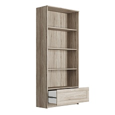 Стеллаж Шведский Стандарт Сириус 78х190 с 1 ящиком 2.02.07.100.3 1