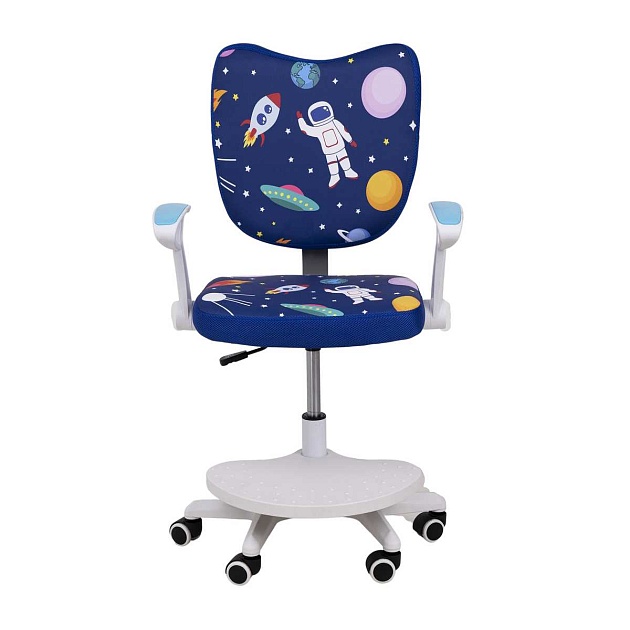 Детское кресло AksHome Catty синий космос, ткань 84762 изображение 14 Детское кресло AksHome Catty синий космос, ткань 84762 Фото № 14