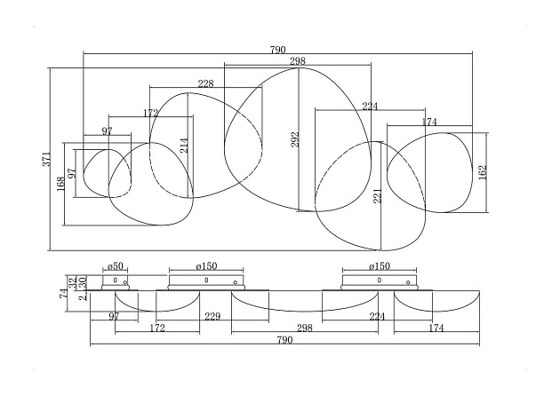 Настенный светодиодный светильник Maytoni Jack-stone MOD314WL-L13N3K изображение 3 Настенный светодиодный светильник Maytoni Jack-stone MOD314WL-L13N3K Фото № 3