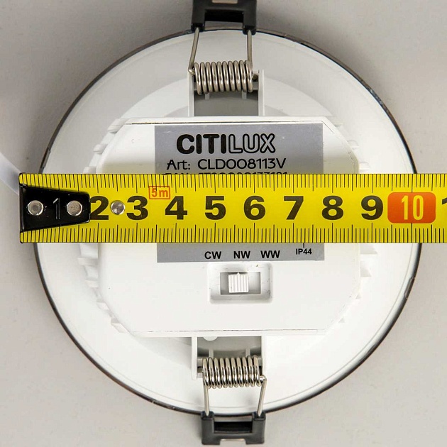 Встраиваемый светодиодный светильник Citilux Акви CLD008113V Фото № 4