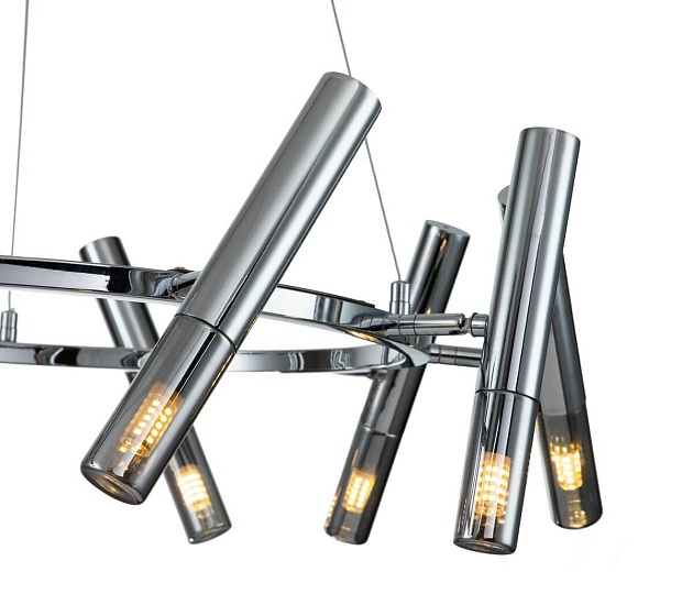 Подвесная люстра Indigo Sigaro 13006/10P Chrome V000235 изображение 3 Подвесная люстра Indigo Sigaro 13006/10P Chrome V000235 Фото № 3