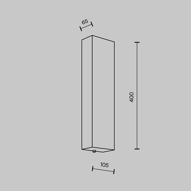 Настенный светодиодный светильник Modelux Modestyle MS.150.400 BS изображение 7 Настенный светодиодный светильник Modelux Modestyle MS.150.400 BS Фото № 7