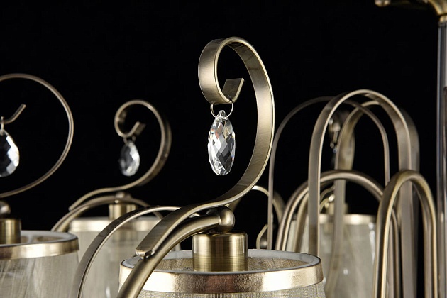 Потолочная люстра Freya Simone FR2020-CL-08-BZ Фото № 4