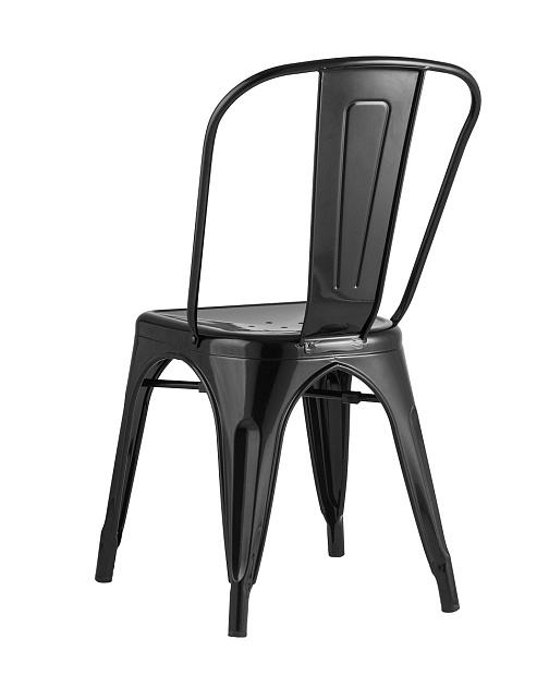 Барный стул Tolix черный глянцевый YD-H440B LG-01 Фото № 4