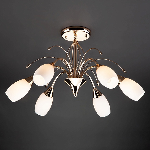 Потолочная люстра Eurosvet 22080/6 золото Фото № 3