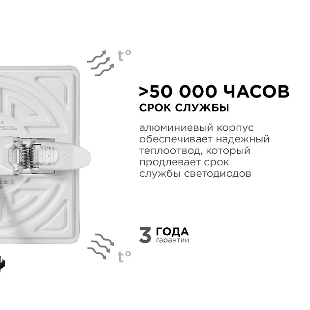 Встраиваемая светодиодная панель Apeyron 06-114 изображение 9 Встраиваемая светодиодная панель Apeyron 06-114 Фото № 9
