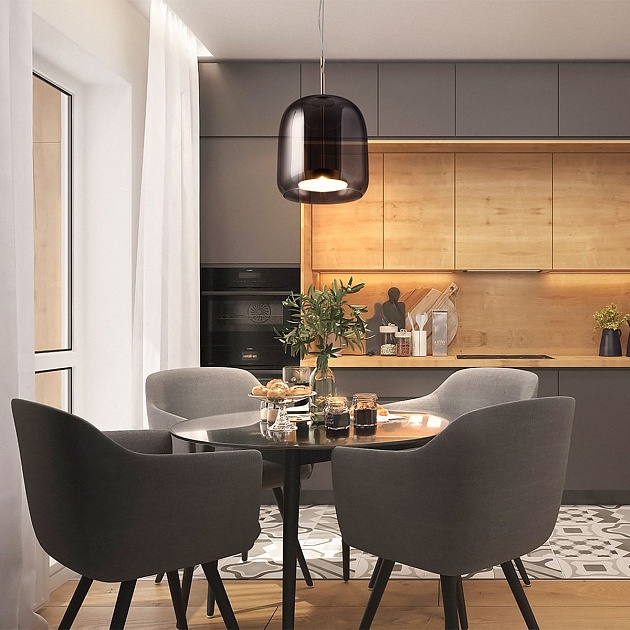 Подвесной светодиодный светильник Maytoni Madmen MOD128PL-L6BR изображение 4 Подвесной светодиодный светильник Maytoni Madmen MOD128PL-L6BR Фото № 4